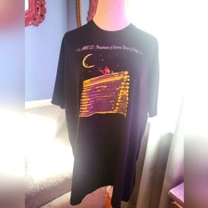 AMOS LEE Mountains of Sorrow Rivers of Song 2X Black T-Shirt Concert Fall 2013